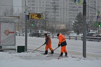 Заместитель префекта Олег Панин сообщил, что город был готов к снегопаду